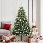 vidaXL Brad de Craciun artificial cu ramuri articulare 300 LEDs 180 cm GartenMobel Dekor (3395996)