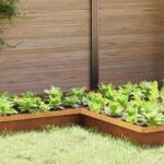 vidaXL Gard pentru melci Ruginit 10 x 10 x 25 cm GartenMobel Dekor (874877)