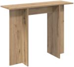 vidaXL Masa de consola Stejar Artizanal 100 x 30 x 75 cm GartenMobel Dekor (8001174)