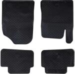 vidaXL Covor pentru masina 4 pcs Negru Cauciuc GartenMobel Dekor (42029072)