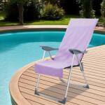 vidaXL Prosoape pentru scaune de exterior 2 pcs Violet 130 x 60 cm GartenMobel Dekor (42011511) Prosop