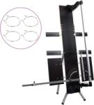 vidaXL Taietor de spuma cu picioare din aluminiu, 200 W GartenMobel Dekor (146436)