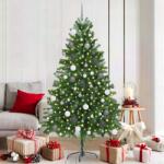 vidaXL Brad de Craciun cu 300 LED cu suport Verde 180 cm PE GartenMobel Dekor (3396330)
