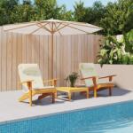 vidaXL Perne pentru scaun Adirondack, 2 buc, crem, textil oxford GartenMobel Dekor (361832)