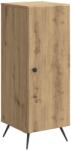 vidaXL Bufet Stejar Artizanal 33 x 34, 5 x 90 cm Lemn prelucrat GartenMobel Dekor (895524) Comoda