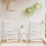 vidaXL Perne de scaun, model frunze, 2 buc. , 50x50x4 cm, textil GartenMobel Dekor (361086)