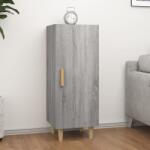 vidaXL Servanta, gri sonoma, 34, 5x34x90 cm, lemn compozit GartenMobel Dekor (817403) Comoda