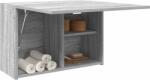 vidaXL Dulap perete baie, gri sonoma, 60x25x40 cm, lemn prelucrat GartenMobel Dekor (860072)