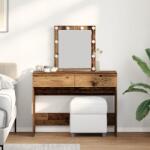 vidaXL Masa de Toaleta Lemn Vechi 100 x 40 x 130 cm Lemn compozit GartenMobel Dekor (868840)