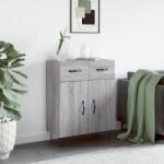 vidaXL Servanta, gri sonoma, 69, 5x34x90 cm, lemn compozit GartenMobel Dekor (827978) Comoda