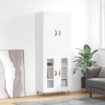 vidaXL Dulap înalt, alb, 69, 5x34x180 cm, lemn compozit GartenMobel Dekor (3195707) Comoda