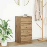 vidaXL Bufeta Stejar Artisan 37, 5x35x76 cm Lemn prelucrat GartenMobel Dekor (861759) Comoda