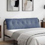 vidaXL Perna pentru spate albastru 160 x 50 cm Tesatura din corduroy GartenMobel Dekor (42014911)