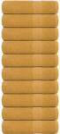 vidaXL Prosoape de mana 10 buc Aur 50x100 cm 360 g/m2 100% bumbac GartenMobel Dekor (136808) Prosop