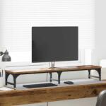 vidaXL Suport pentru monitor Lemn Vechi 105 x 23 x 15, 5 cm GartenMobel Dekor (882187)