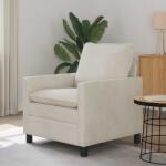 vidaXL Canapea Crem 76 x 81 x 87, 5 cm Catifea GartenMobel Dekor (42028762) Canapea