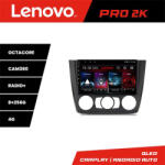 Lenovo Navigatie BMW Seria 1 E87 2007-2011, clima manuala, QLED 2K, 8GB+256GB (KIT-bmw117-manual+PRO-2K-9-8+256)