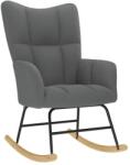vidaXL Scaun balansoar, gri închis, material textil GartenMobel Dekor (4016790) Balansoar