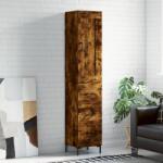 vidaXL Dulap înalt, stejar fumuriu, 34, 5x34x180 cm, lemn prelucrat GartenMobel Dekor (3200198) Comoda