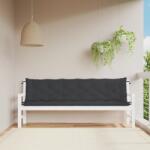 vidaXL Perne banca de gradina 2buc. , negru, 200x50x7cm, tesatura oxford GartenMobel Dekor (361742)