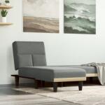 vidaXL Sezlong, gri închis, material textil GartenMobel Dekor (352814)