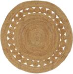 vidaXL Covor natural Ø 150 cm Iuta GartenMobel Dekor (42010801) Covor