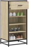 vidaXL Suport pantofi Stejar Sonoma 48x38x97, 5 cm Lemn prelucrat GartenMobel Dekor (849210) Pantofar