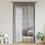 vidaXL Perdele cu snur, 2 buc. , antracit, 100x250 cm GartenMobel Dekor (4102051)