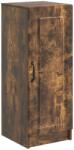 vidaXL Bufet Stejar fumuriu 33 x 34, 5 x 87 cm Lemn prelucrat GartenMobel Dekor (895750) Comoda