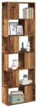 vidaXL Biblioteca/Separator de camera, Lemn vechi, 60x24x186 cm GartenMobel Dekor (856730) Biblioteca