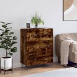 vidaXL Servanta, stejar fumuriu, 69, 5x34x90 cm, lemn compozit GartenMobel Dekor (827849) Comoda