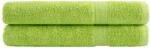 vidaXL Prosoape premium SOLUND 2 buc. verde mar 100x200 cm 600 gsm GartenMobel Dekor (137509) Prosop