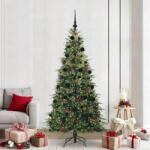 vidaXL Brad de Craciun artificial cu ramuri articulare Verde 210 cm GartenMobel Dekor (3397433)
