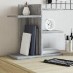vidaXL Organizator de birou, gri sonoma, 42x21, 5x42 cm lemn prelucrat GartenMobel Dekor (848071)