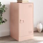 vidaXL Dulap, roz, 34, 5x39x73 cm, otel GartenMobel Dekor (841710) Comoda
