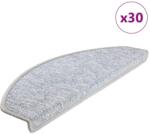 vidaXL Covorase pentru scari, 30 buc. , 65x24x4 cm, gri deschis, semirotunde, mari GartenMobel Dekor (3365752) Covor