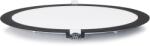 ECO Light Panel LED încorporat rotund Classic 24W - Negru - Alb neutru (4000K) (PL-PO24W-EC20281)