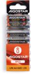 Aigostar Baterii alcaline LR6 AA 1.5V - 8 buc (BATERIA-LR6-AA-8SZT) Baterii de unica folosinta