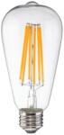 Polux Bec LED E27 6W ST64 Filament Retro - Alb cald (3000K) (ZL1411)