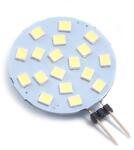 ECOLight Bec LED G4 3W 12V 270lm - Farfurioară - Alb rece (6500K) (ZL-G4-EC79801)