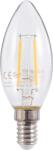 ECOLight Șirop LED E14 2W Filament - Alb Cald (2700K) (ZL-EC20052)