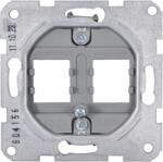 INNY Suport pentru 2 module RJ45 - Visio S50 - Toolless Line - Metalic (EV104005)
