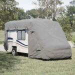 vidaXL Husa de rulota gri 610x235x275 cm Tesatura netesuta GartenMobel Dekor (4015877)