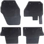 vidaXL Covor pentru masina 4 pcs Negru Cauciuc GartenMobel Dekor (42029154)