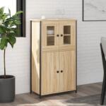 vidaXL Dulap înalt, stejar sonoma, 62x32x106, 5 cm, lemn prelucrat GartenMobel Dekor (834206) Comoda
