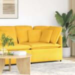 vidaXL Modul modular de colt pentru canapea cu perne 100 cm GartenMobel Dekor (4104473) Canapea