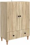 vidaXL Bufet cu sertar Stejar Sonoma 66 x 34, 5 x 95 cm Lemn prelucrat GartenMobel Dekor (894207) Comoda