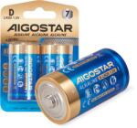 Aigostar Baterie alcalină LR20 D 1.5V - 2 buc (BATERIA-LR20-1.5V-2S) Baterii de unica folosinta