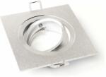 Sanico Electronics Spot încastrat orientabil din aluminiu LED Almi - Argintiu sablat + dulie GU10 (OS_SC_A_R_PIASK_SREB)