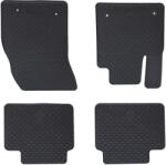 vidaXL Covor pentru masina 4 pcs Negru Cauciuc GartenMobel Dekor (42029148)